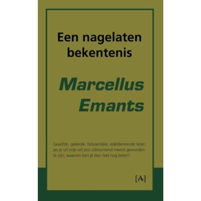 Een Nagelaten Bekentenis - Marcellus Emants