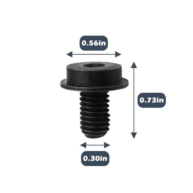 2PCS Boulon de Lame de Scie Circulaire 648697-00 Remplacement Pour DC310K DC390B