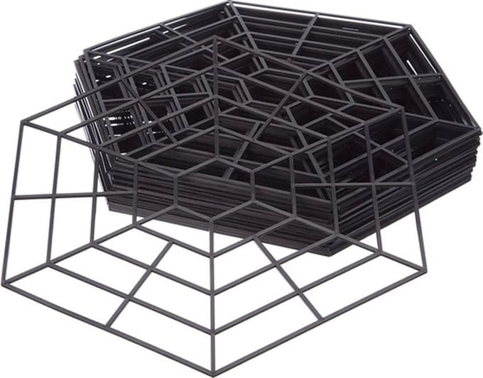 FEDEC Vijverafdekking - Bescherm je vijver - 20 Pack - Zwart