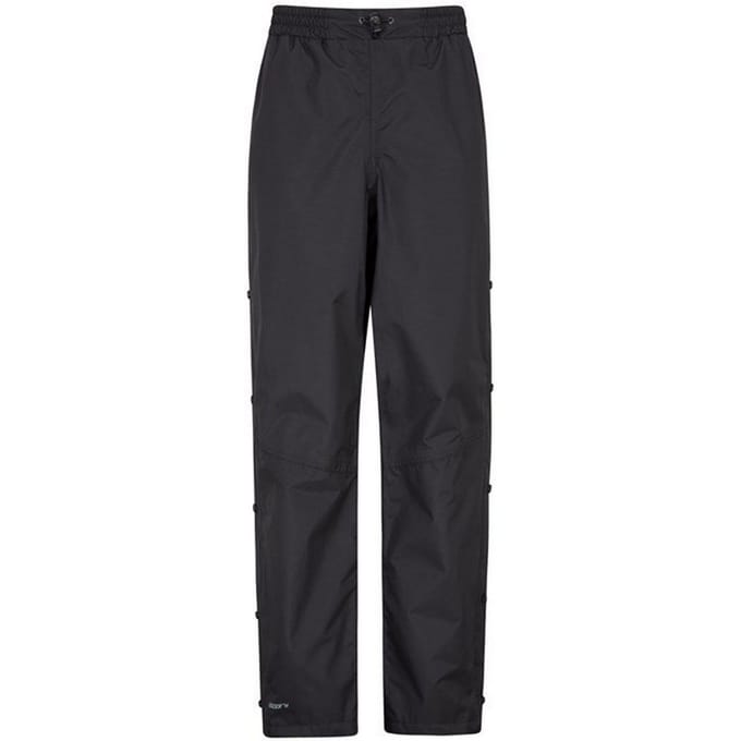Mountain Warehouse Dames/Dames Downpour Waterdichte Broek (Zwart)