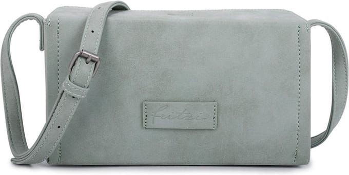 Fritzi aus Preußen Schoudertas Vintage Fritzi54 Cross Bag Lime Turquoise