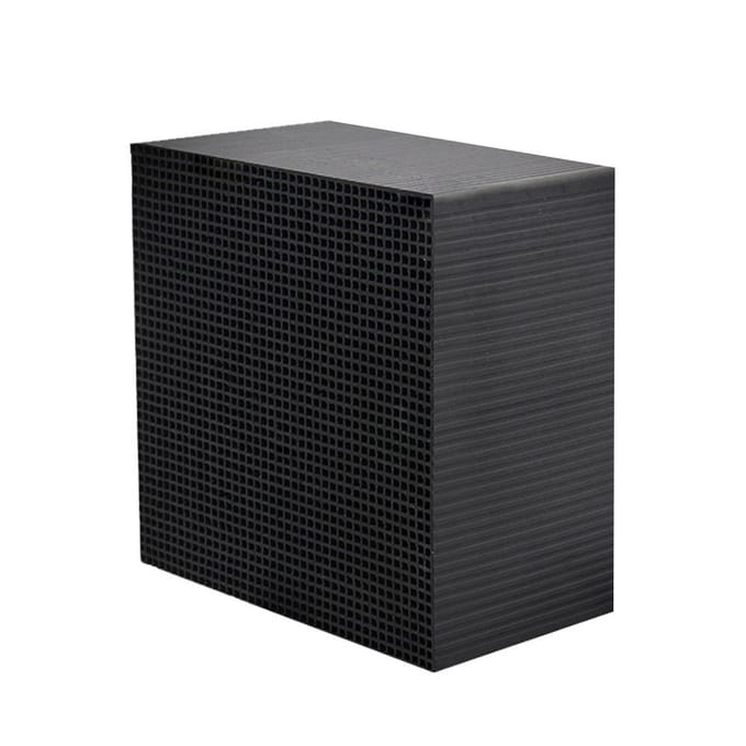 Actief Koolfilter Honingraatfilter Kubus Waterzuivering voor Tank Aquarium black