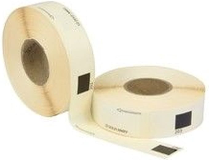 Brother DK-11203 Compatible label, 17x87 mm. 300 labels/rol (10 stuks)