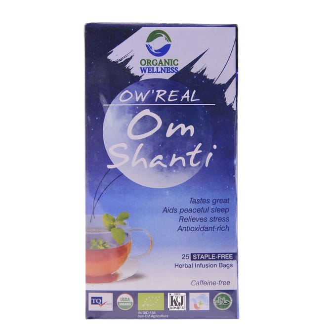 Чай Ом Шанти (25 пак, 1.55 г), Om Shanti Tea,  Organic Wellness gray
