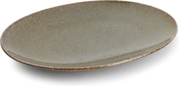 Bord ovaal 24x17cm Cirro Green