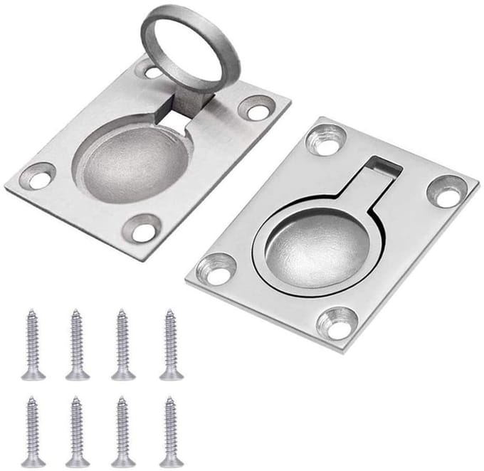 Dailygoody - Flush Ring Pull Handle - Luik Handgrepen - Roestvrij