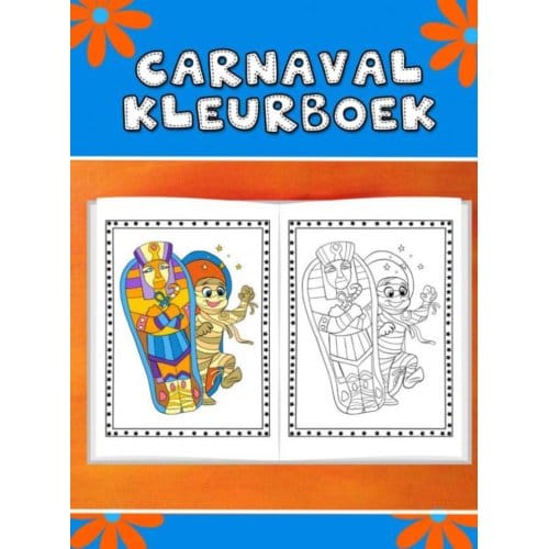 Leuk Carnaval Kleurboek Voor Kinderen - Mieke Stevens
