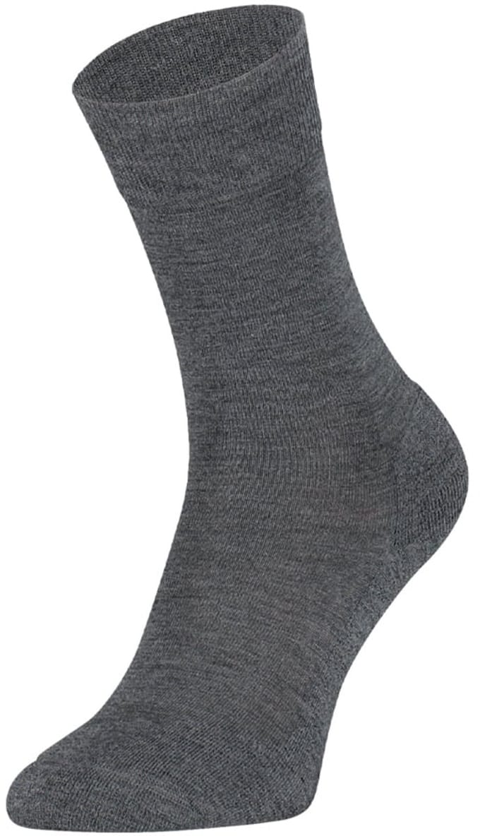 S13 VIP dunne merino wollen sokken met badstof zool – Grey – 39-42