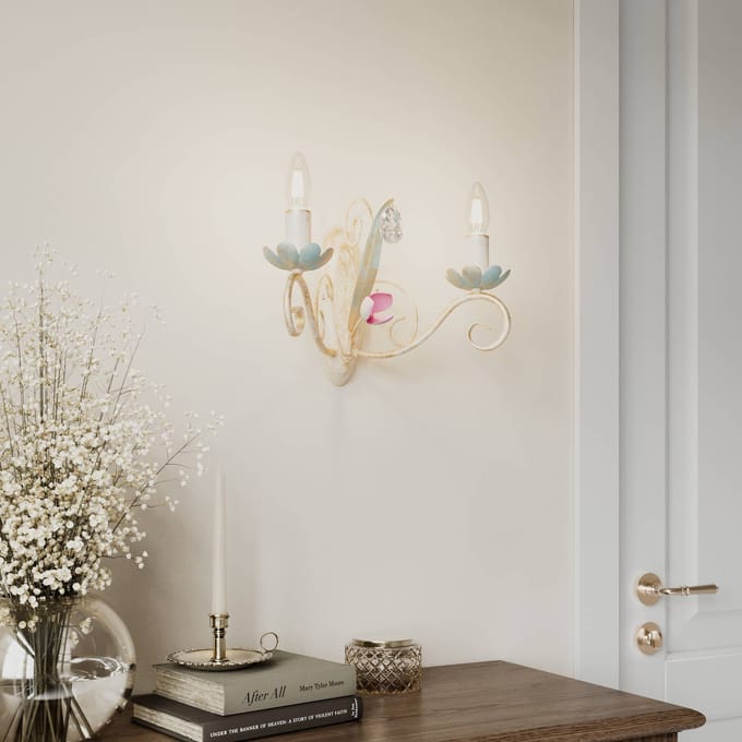 Luminex Wandlamp Luce als luster, 2-lamps