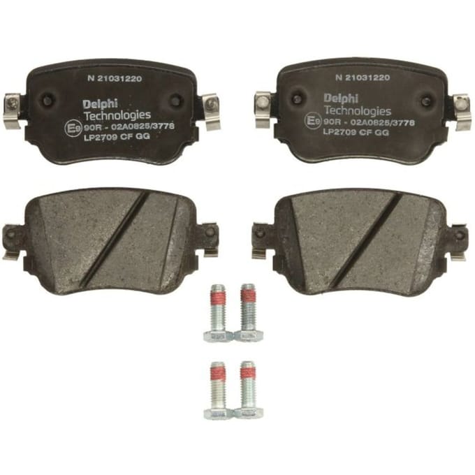 Remblokset DELPHI LP2709, achter