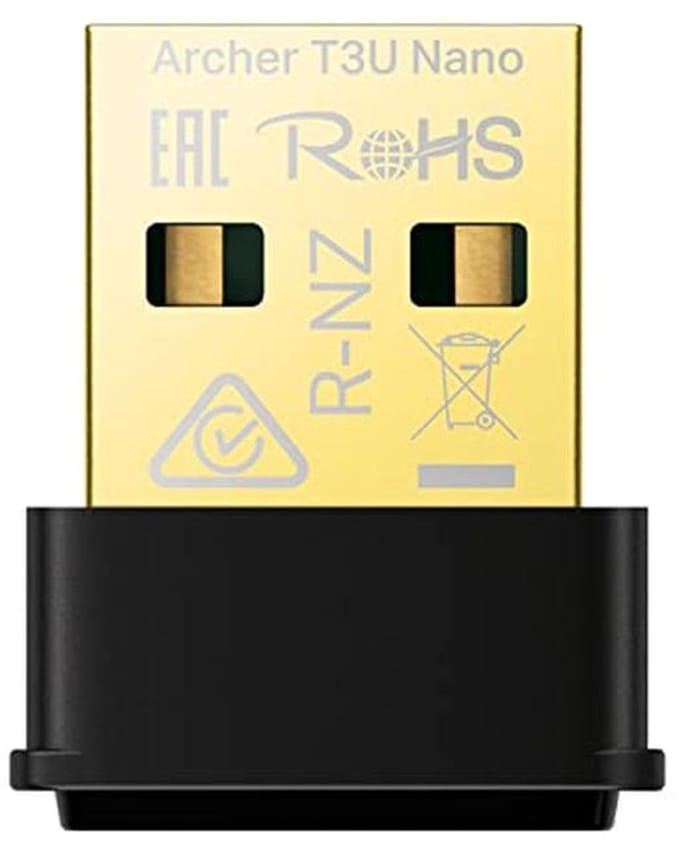 Nano USB Wifi Adapter AC1300 - Dual Band Wireless Netwerkkaart