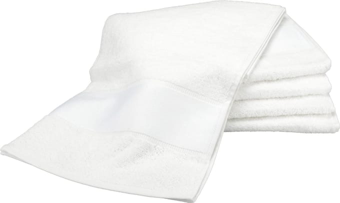 ARTG Towelzz® SPORTHANDDOEK Extra Lang - 30 x 140 cm - Set van 5 stuks - WHITE
