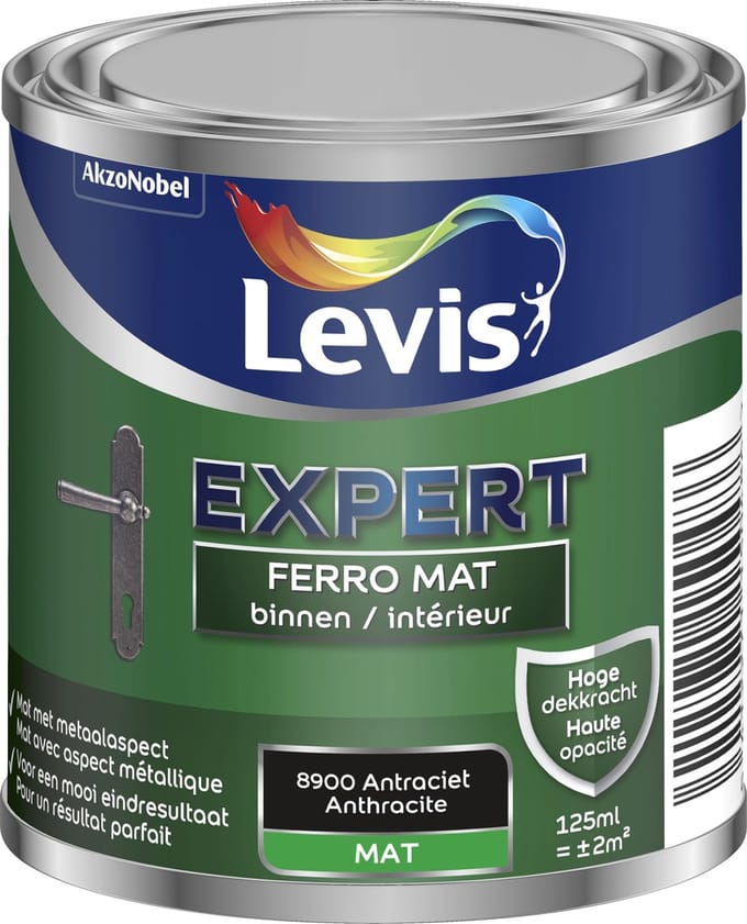 Levis - Expert Ferro Mat - Anthracite Grey - 0,125 L