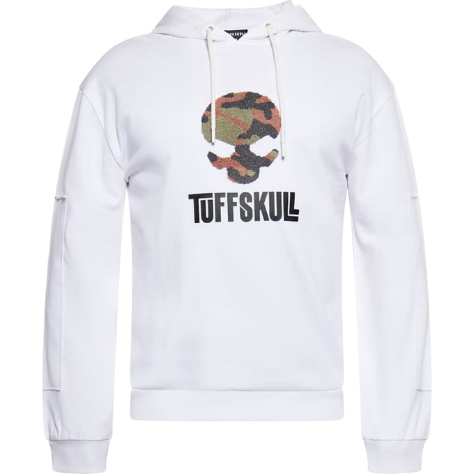 TUFFSKULL Sweatshirt Heren wit