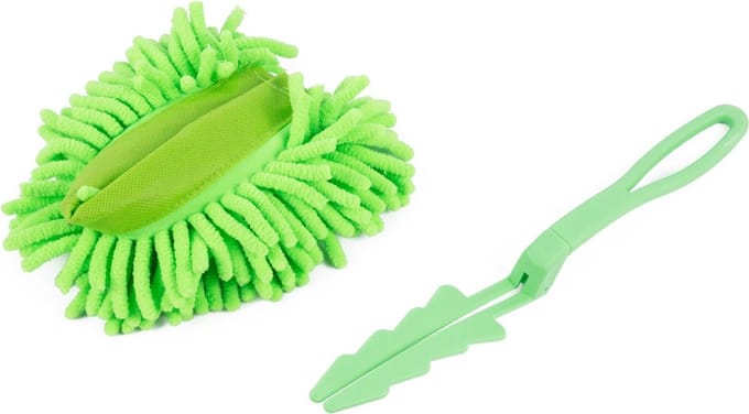 Benson Compacte interieurwisser - microvezel - 15 x 14 cm - machine wasbaar
