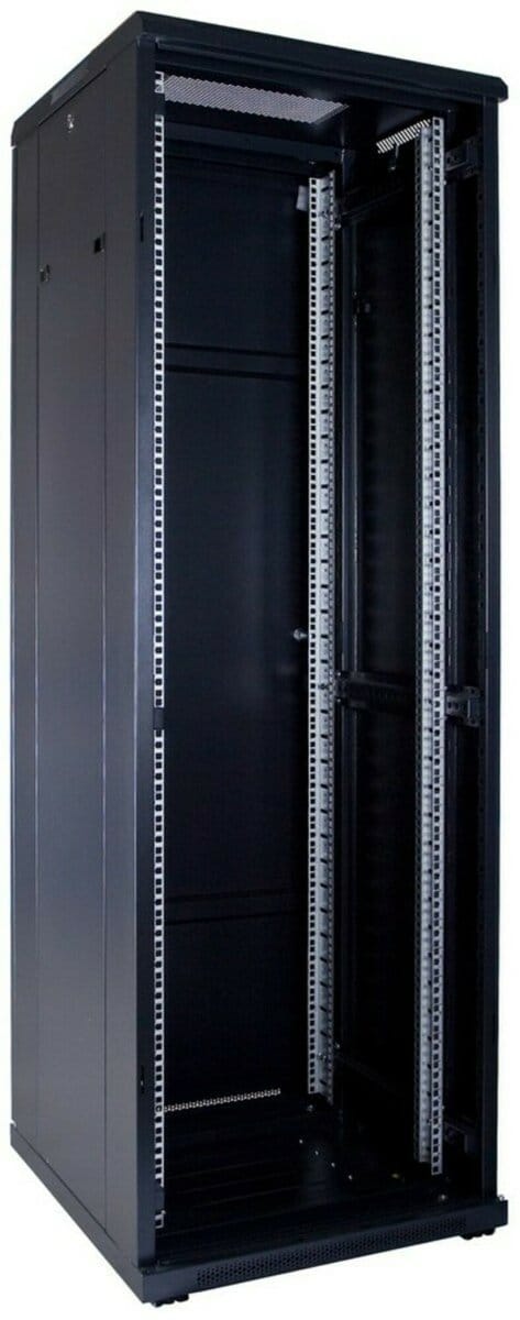 DSIT 37U serverkast met glazen deur 600x600x1800mm (BxDxH) - serverbehuizing - serverrack - 19 inch