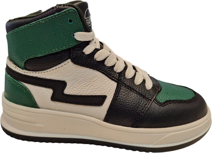 Gattino G1012 224 65CO Groen Combi Jongens Sneakers - Groen - 33