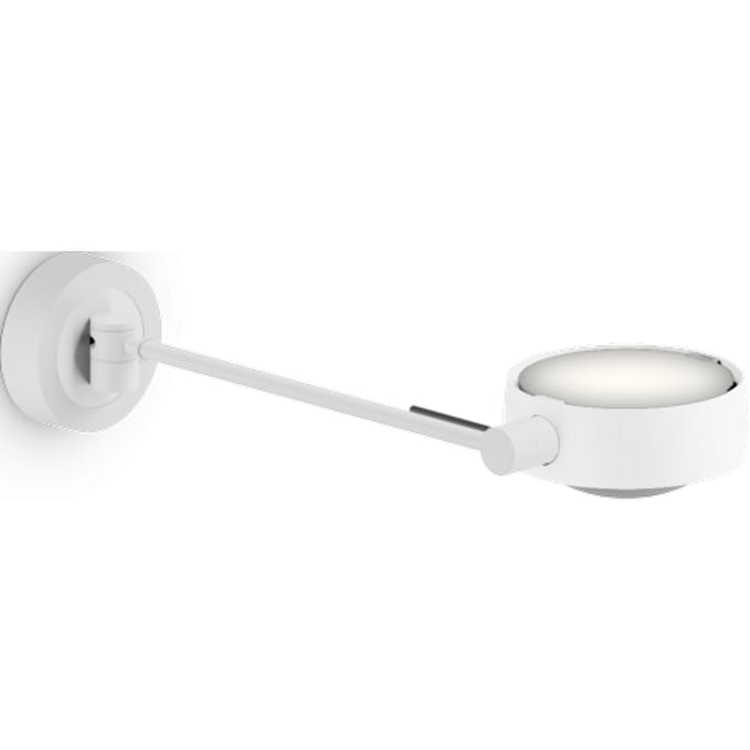 Occhio Wandlamp Sento Letto E - wit mat - links - zonder Occhio Air - 30 cm
