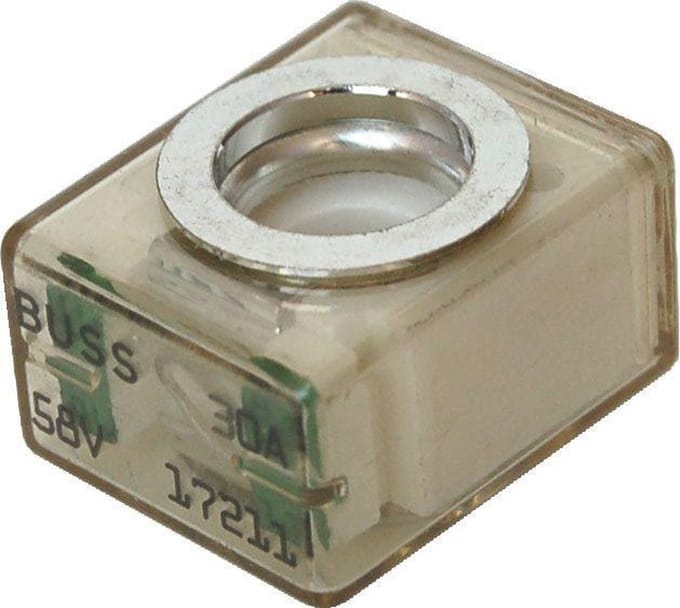 Blue Sea Systems Zekeringklem 80a Groen