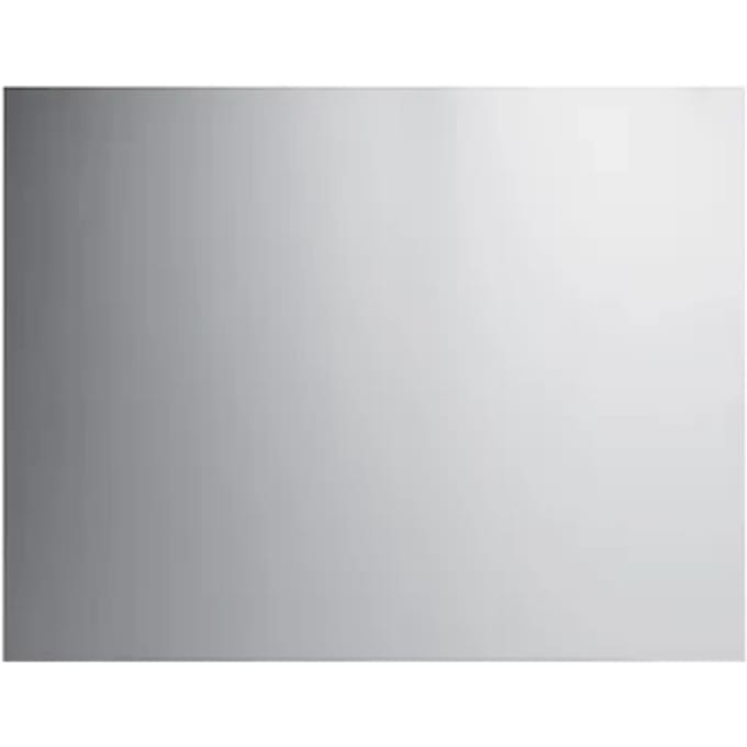 Nord Inox Spatscherm 90x70cm Roestvrij Staal