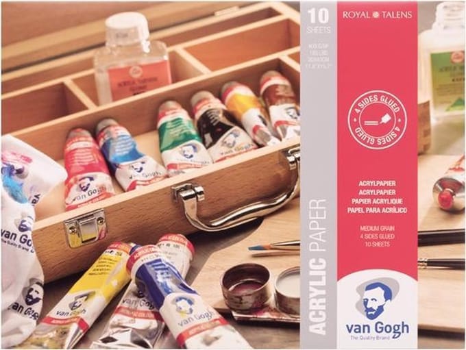 Van Gogh acrylverf papier - wit - FSC mix