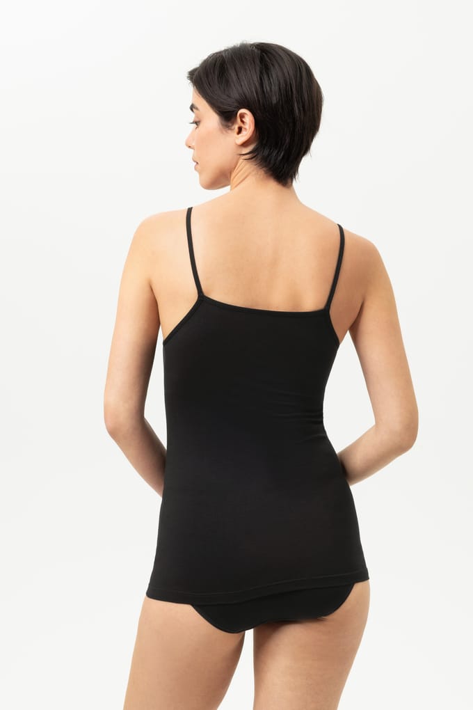 mey Damen Spaghetti Top Serie Superfine Organic