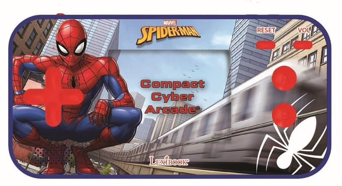 Console Portable Cyber Arcade® pocket Spiderman– écran 2.5'' 150 jeux dont 10 Spiderman