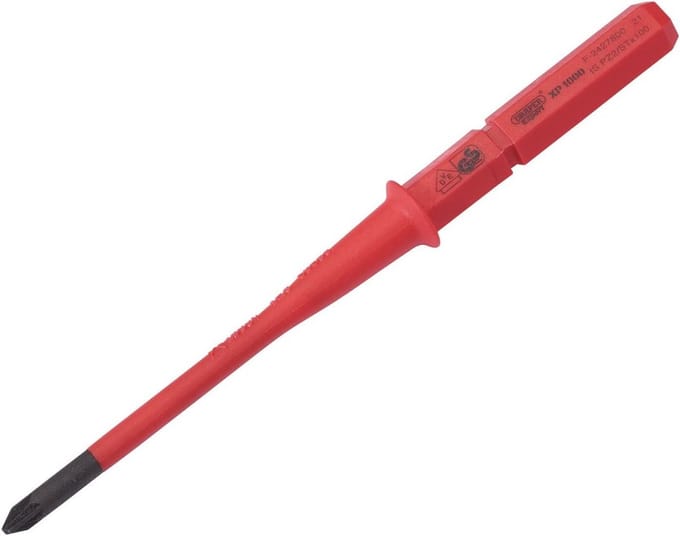 Extra Slim Verwisselbaar Schroevendraaierblad VDE voor Elektrische Schroevendraaier - PZ/SL Type No.1