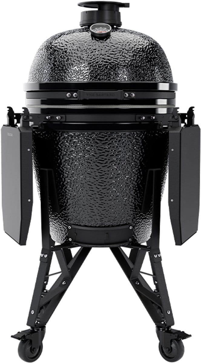 The Bastard Core Large Gloss Graphite Kamado BBQ