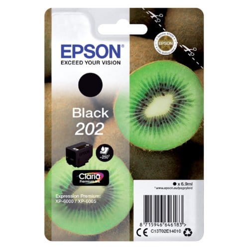 Epson Inktcartridge 202 Origineel Zwart C 13 T 02E14010