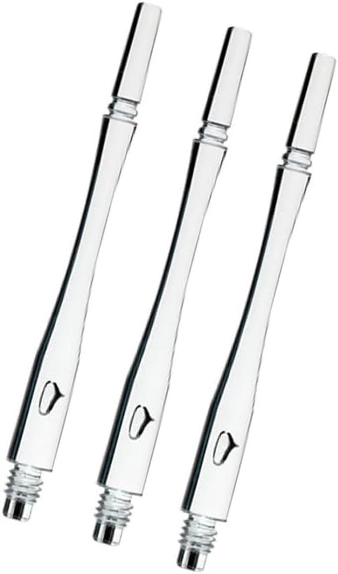 Dart Accessoire - Shaft Huls - Dart Spel - Hybride Rotatie - 9 cm - Helder