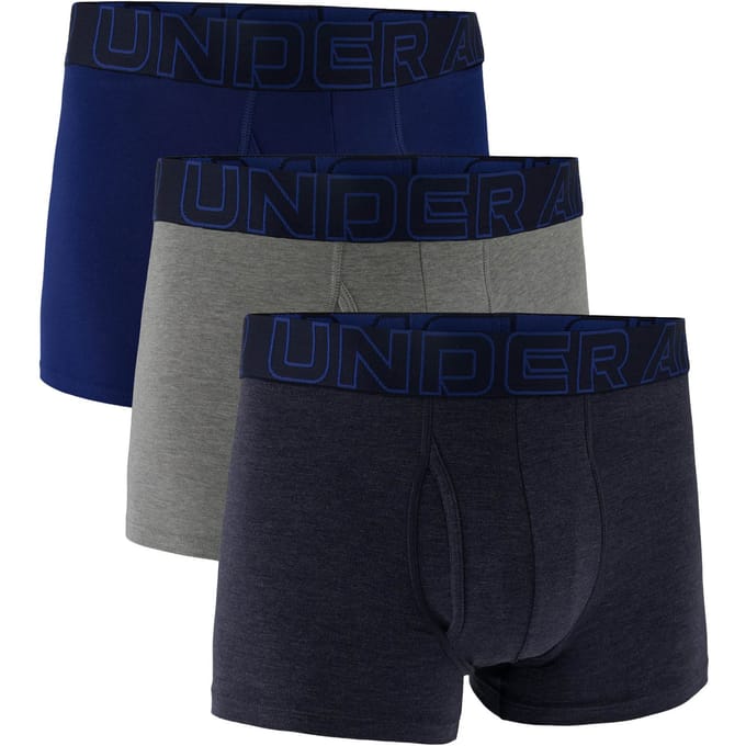Under Armour Boxershorts UA PERFORMANCE COTTON - SOLID 3 IN 3PK Set van 3