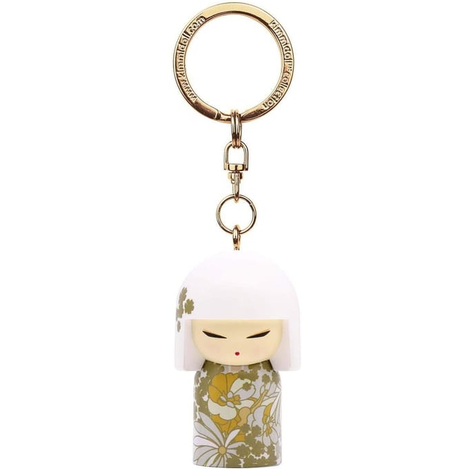 Porte-clés Poupée Kokeshi Ornement Figurine KIMMIDOLL TGKK254 AKARI