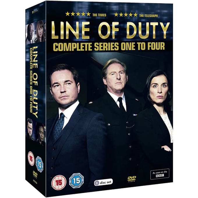 Line of Duty - Serie 1-4 boxed set