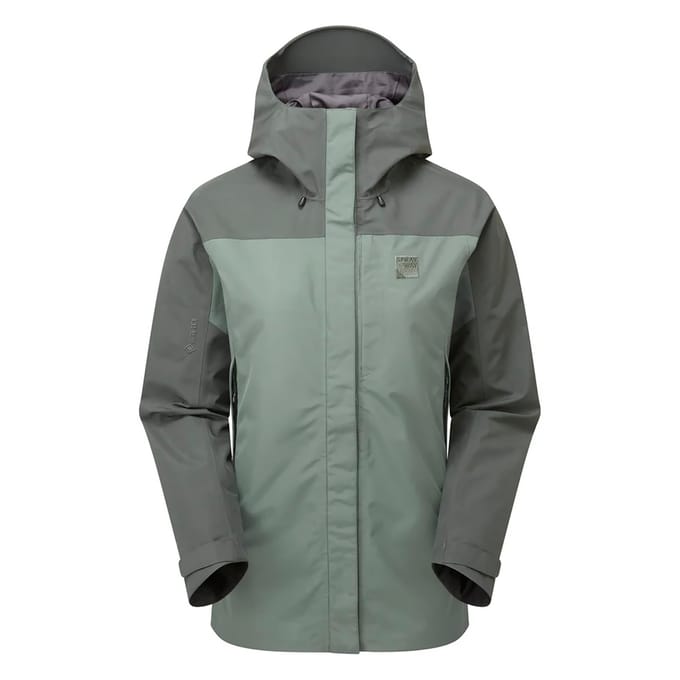 Dames Waterdichte GORE-TEX Hooded Wand jacket Regenjas met Zakken