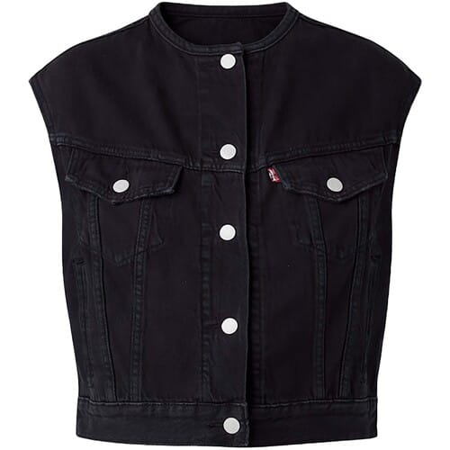 Blouse Levis Collarless Shrunken 90S Vest N