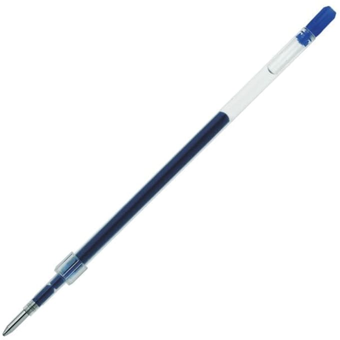 Vervangende vullingen voor Uni-ball rollerball JETSTREAM, blauw, 12 stuks