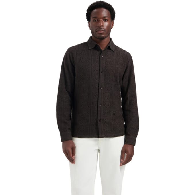 Dstrezzed Overshirt Bruin Delan Shirt 303976/799