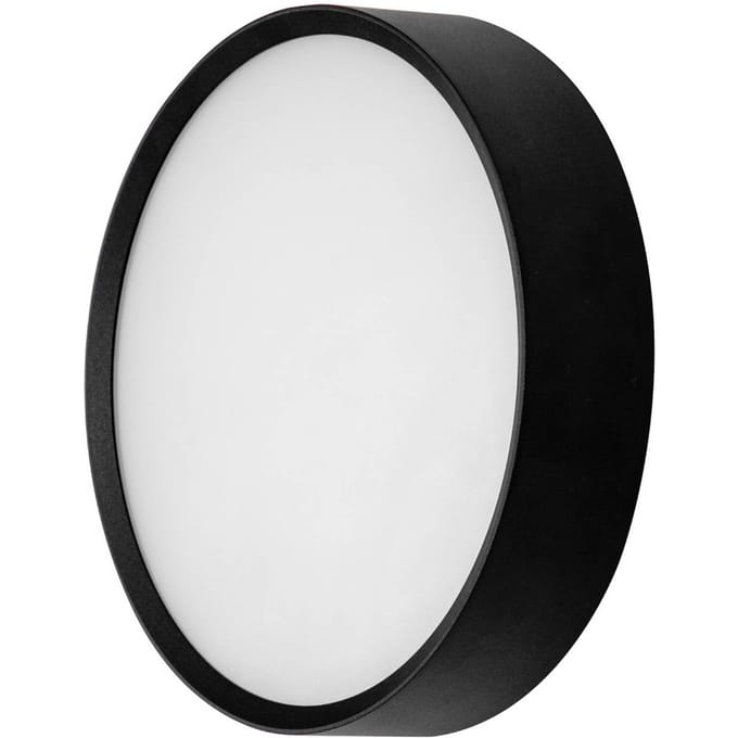 BRUMBERG LED buiten wandlamp EYE open, zwart, CCT, IP65