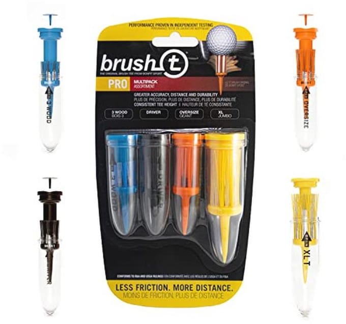 Multi-pack van 4 Golfshirts - Lage Wrijving, Meer Afstand, Consistente Hoogte