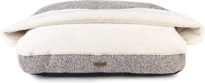 Snuggle Cave Hondenkussen Cozy Grijs M 80cm - Wasbare Hoes
