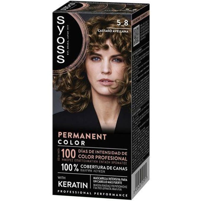 PERMANENTE KLEUR #5.8-Hazelnootbruin 1 u