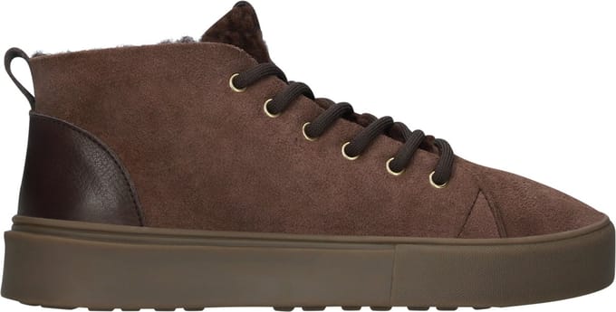 Blackstone SERMEQ ARNAQ - CL258 Coffee Bean - Sneaker (mid) - Vrouw - Dark brown - Maat: 40