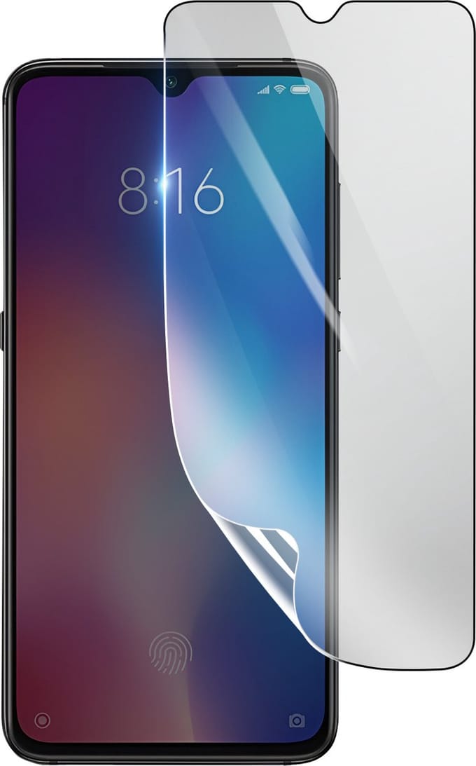3mk, Geschikt voor Xiaomi Mi 9, Schokbestendige Hydrogel Screenprotector, Transparant