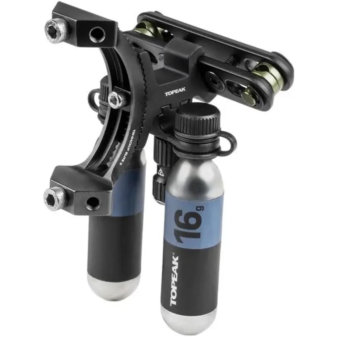 Ondersteuning voor bidonhouder Topeak Tri-BackUp Elite 2