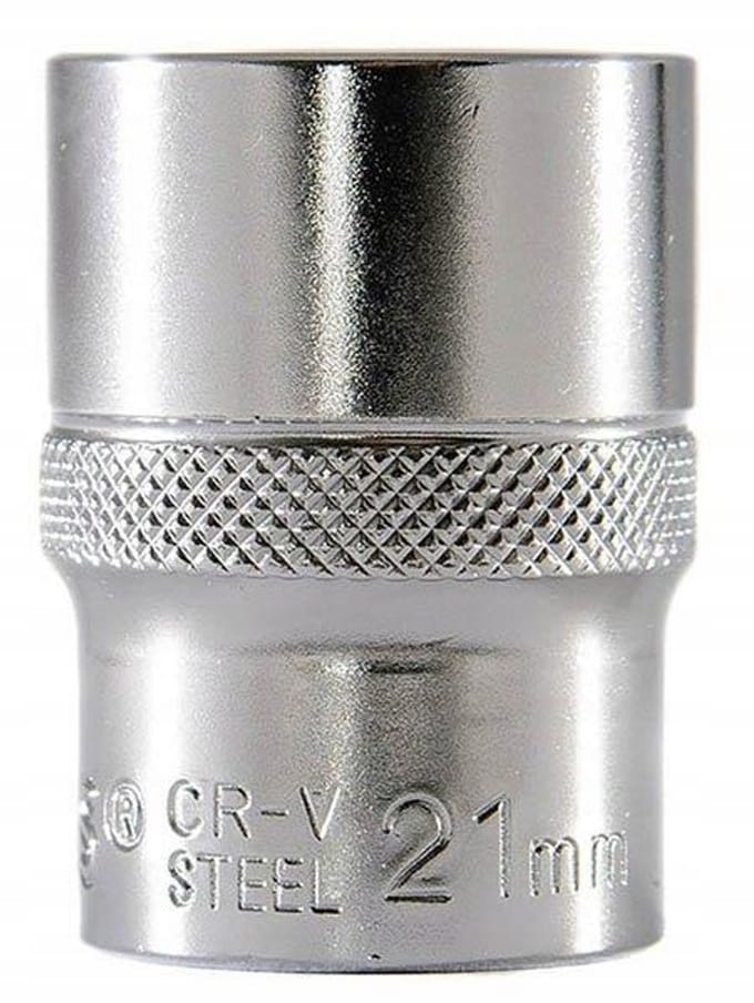 ROOKS Doplagssleutel 1/2" Hex 21mm CRV Staal