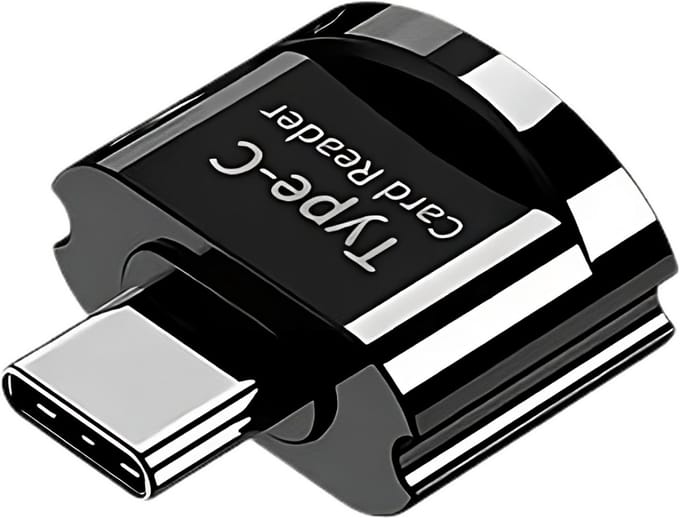 Micro SD kaartlezer voor iPad, iPhone en MacBook USB-C