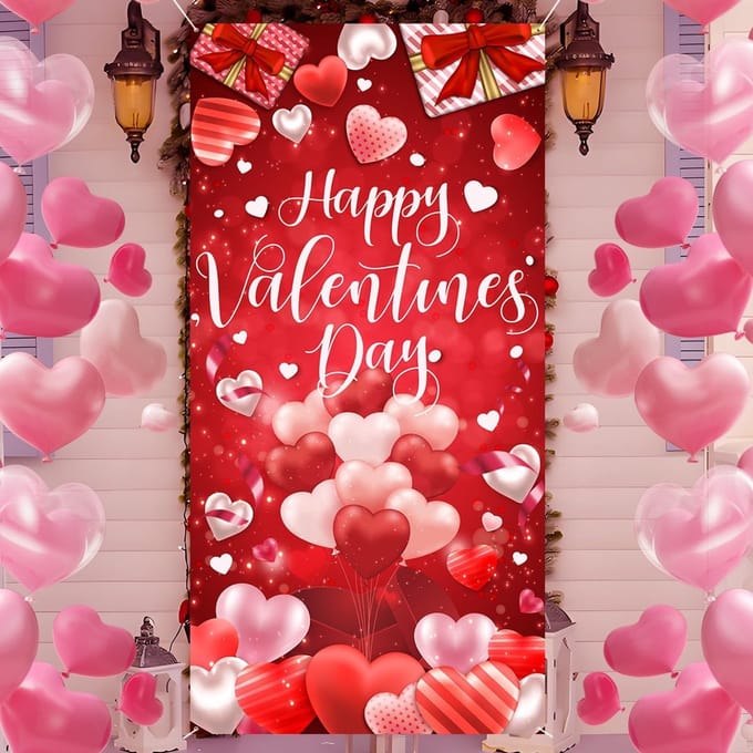 Zeynomax - Deurbedekking - Happy 's Day Decoraties - Duurzaam