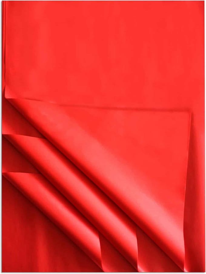 Vloeipapier Rood 50x70cm 480 vellen – Zijdepapier