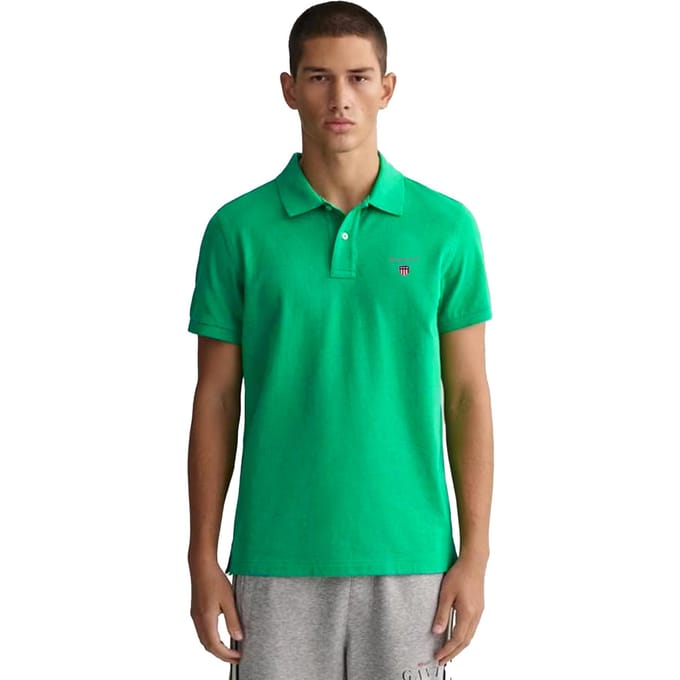 Gant heren poloshirt met korte mouwen